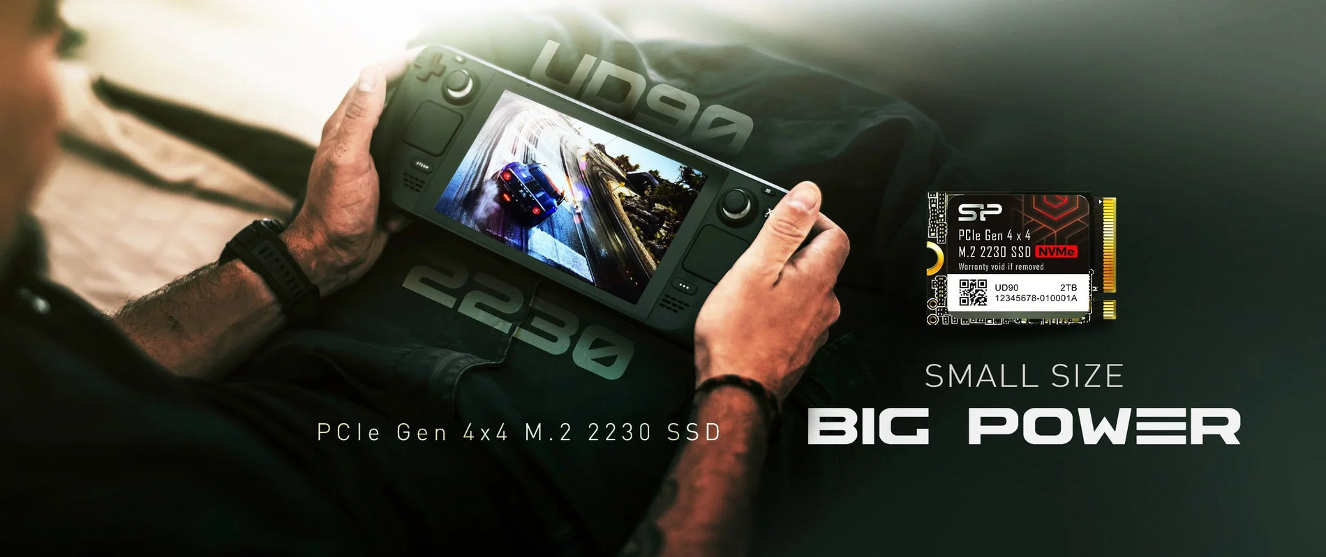 Silicon Power’s New UD90 Extends Its Compatibility to Portable Game Consoles with M.2 2230 Form Factor