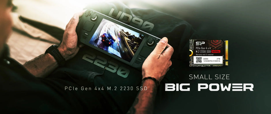 Silicon Power’s New UD90 Extends Its Compatibility to Portable Game Consoles with M.2 2230 Form Factor