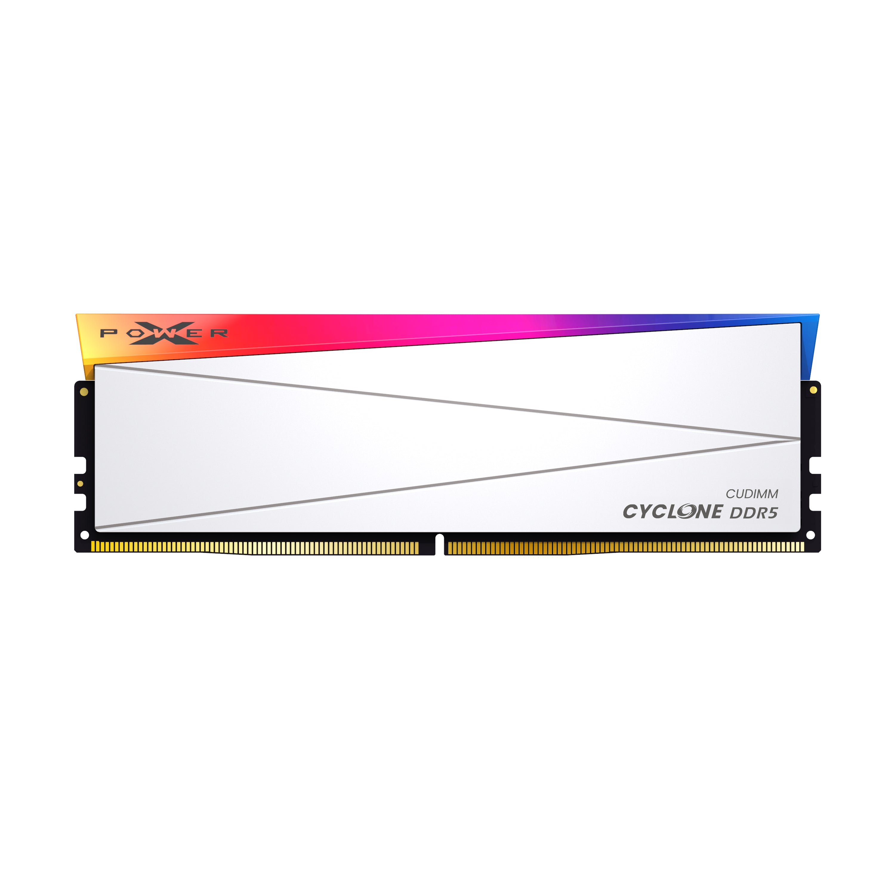 Silicon Power Cyclone RGB DDR5 6000MT/s (PC5-48000) CL36 16GB Einzelpackung 1.35V Desktop Unbuffered DIMM