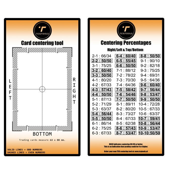 Card Centering Tool - TcgTools
