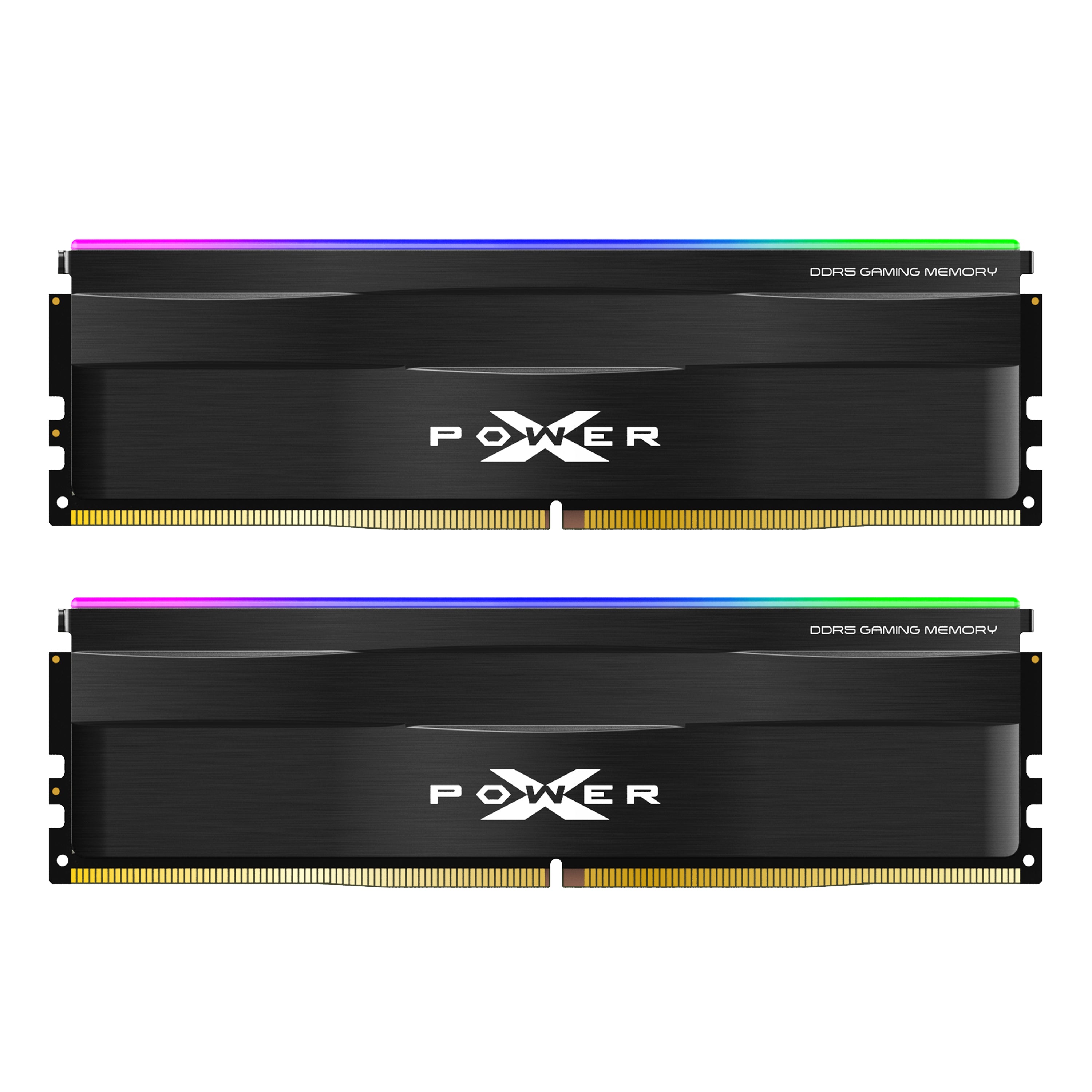 Silicon Power Zenith RGB DDR5 6000MT/s (PC5-48000) CL36 32GB(2x16GB) AMD Expo/Intel XMP 3.0 Dual Pack 1.35V Desktop Unbuffered DIMM [Schwarz/Weiß]