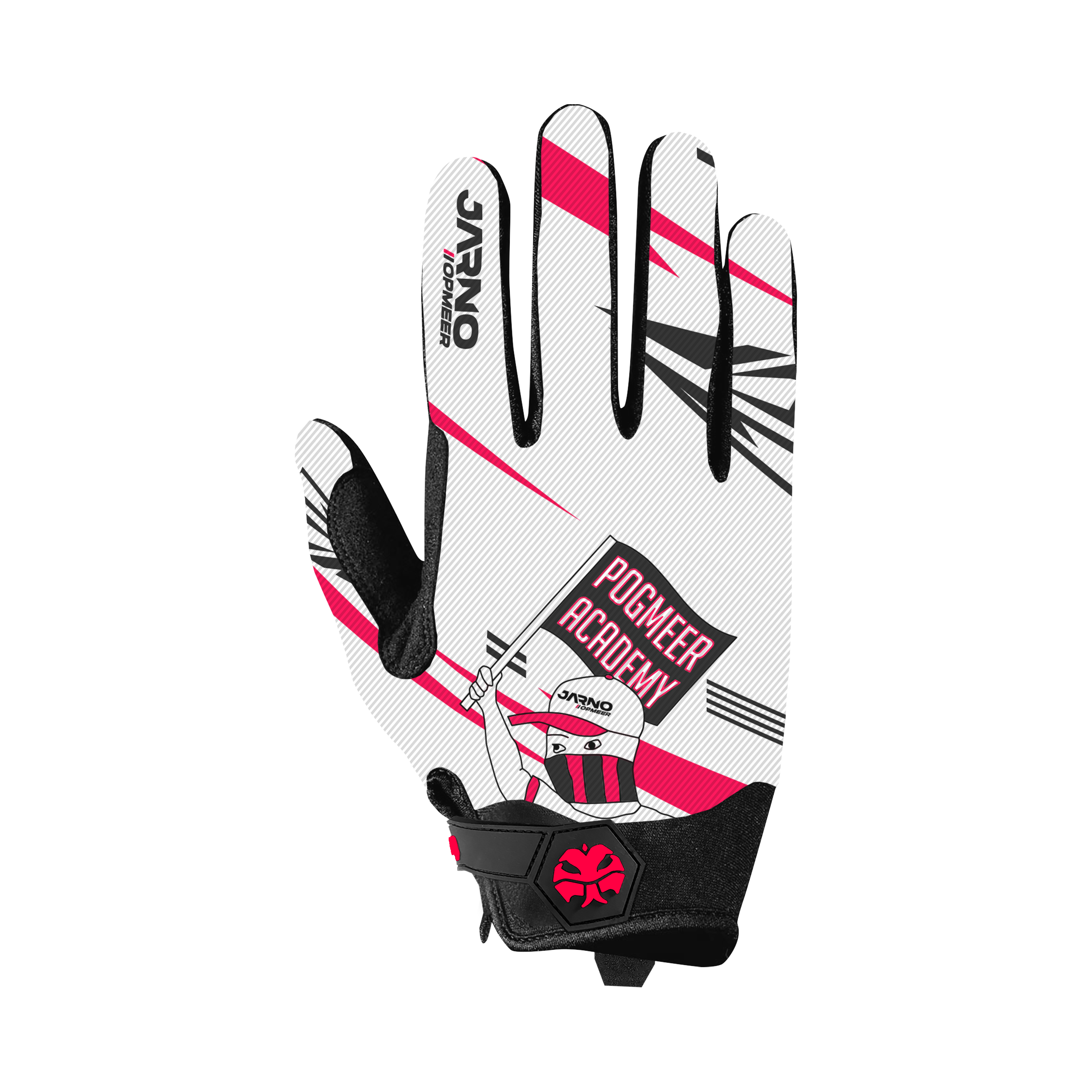 Sim Racing Gloves - INDICATOR - White