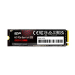 Silicon Power UD90 500GB-4TB PCIe Nvme Gen4x4 M.2 2280 Interne Solid State Drive