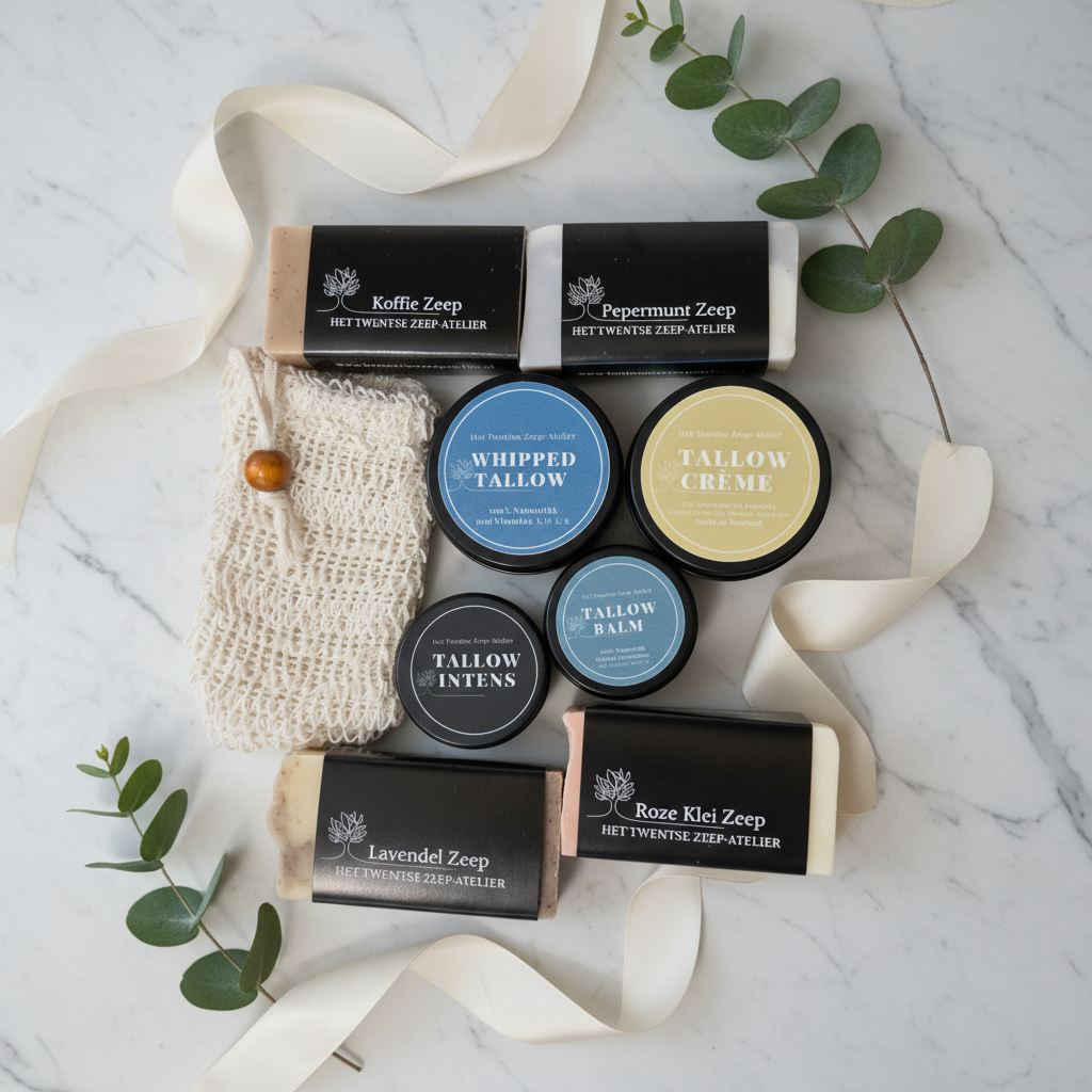 Tallow Giftset Totaal - Het Twentse Zeep-Atelier