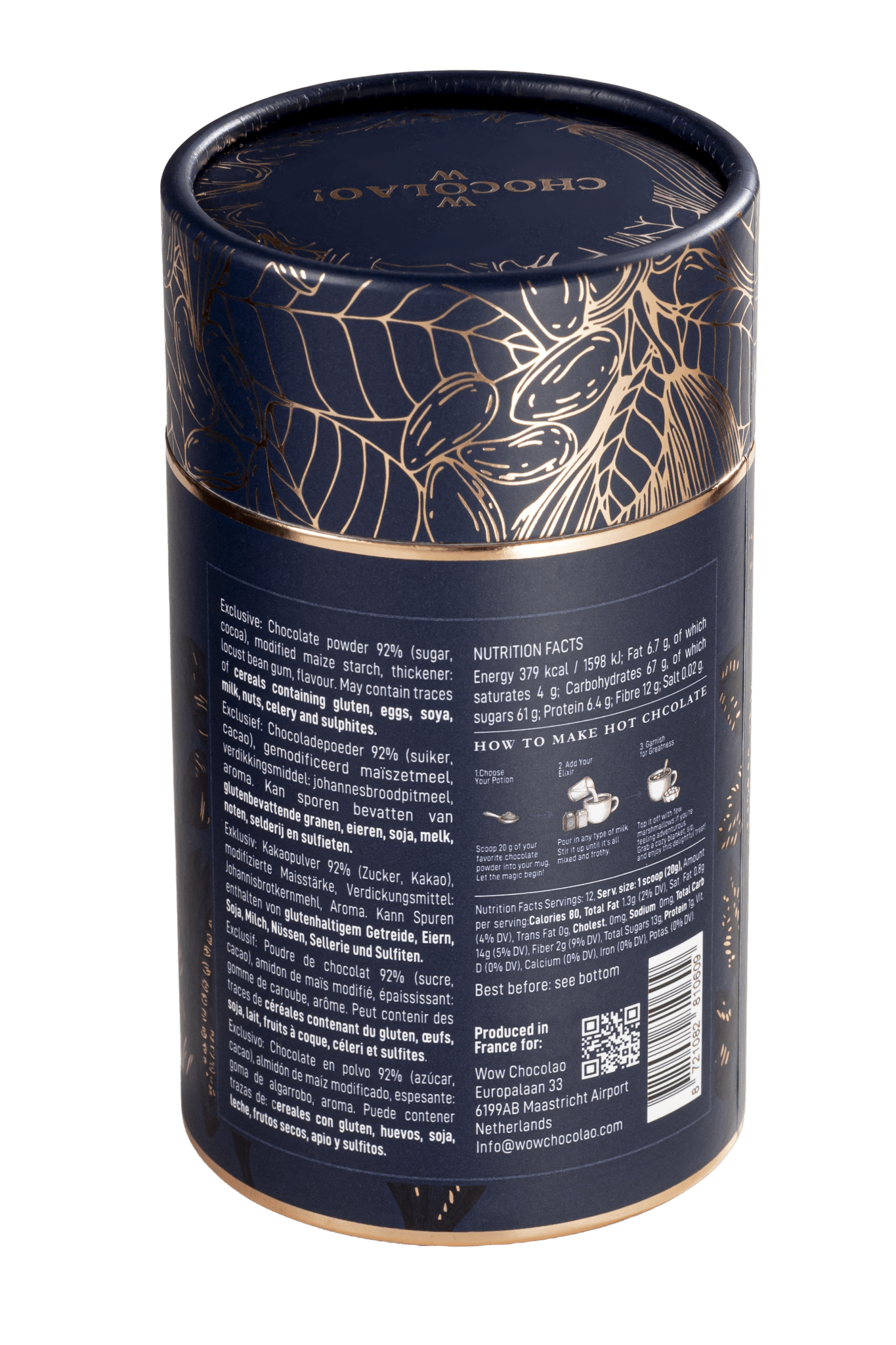 Exklusiv – Trinkschokoladenpulver – 250g