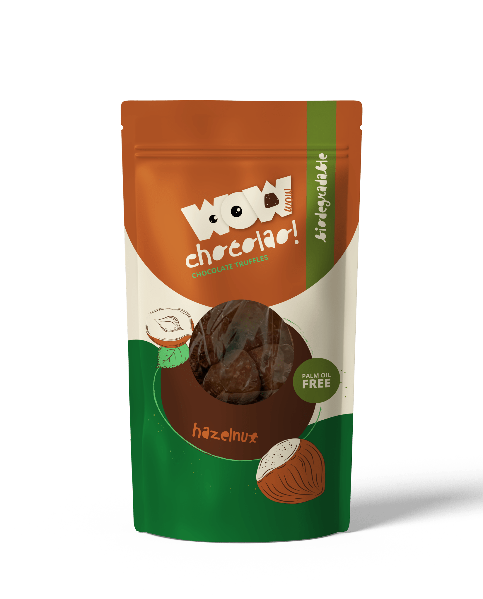 Haselnuss - 200g Biologisch abbaubarer Beutel