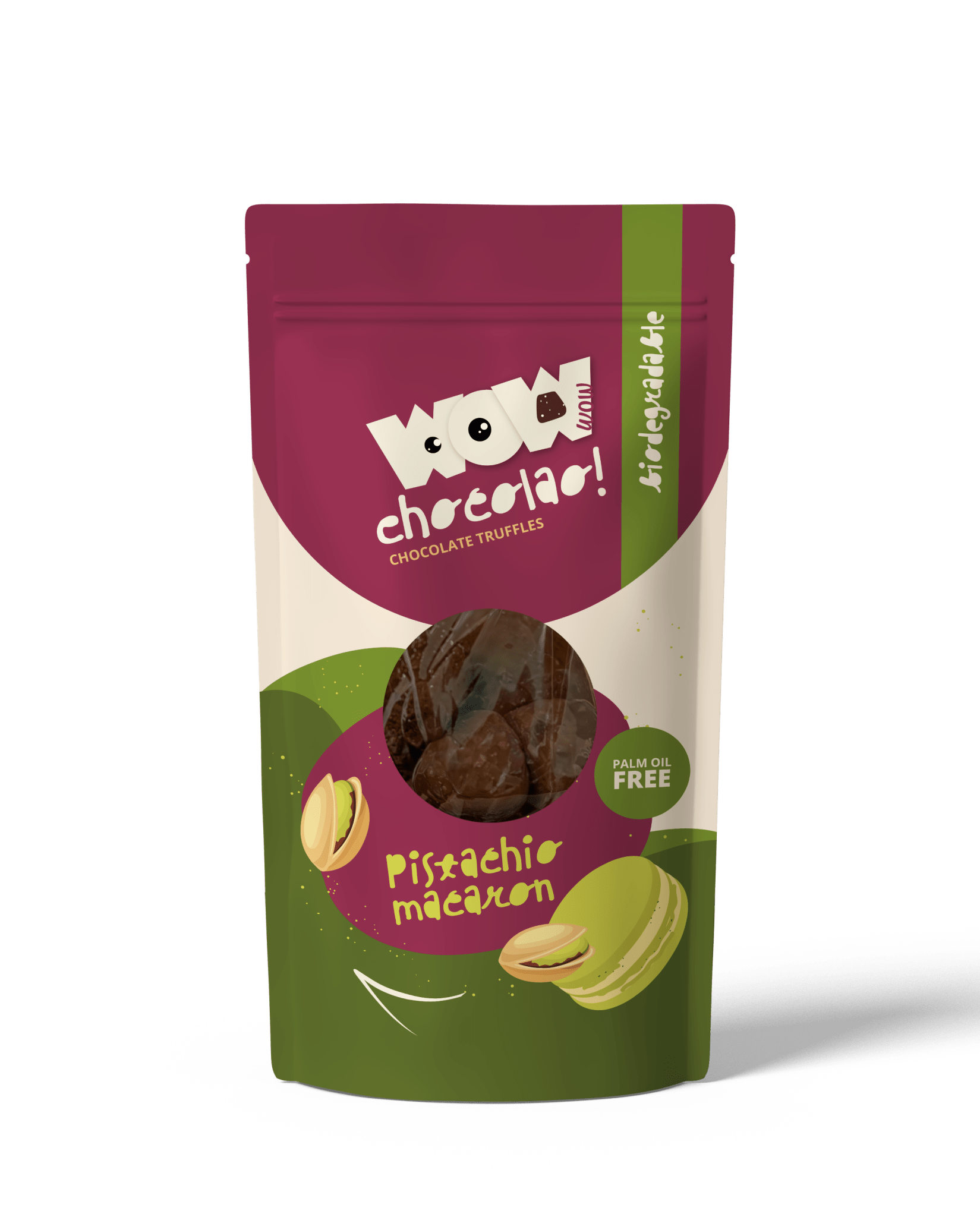 Pistazienmakrone – 200g biologisch abbaubare Tüte